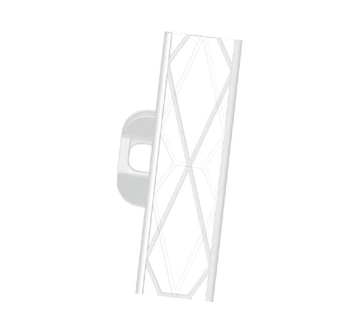 KANTRIE Weidezaunpfahl aus Kunststoff mit Doppeltritt